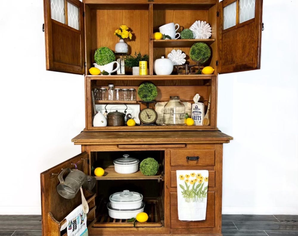 Antique Hoosier Cabinet