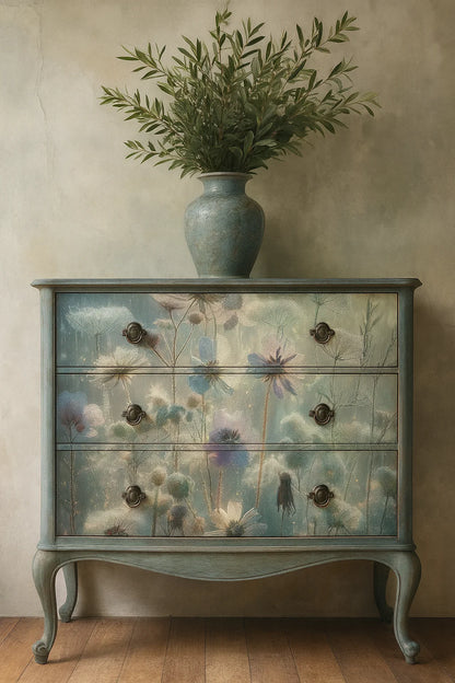 Dew - Mint Decoupage Paper