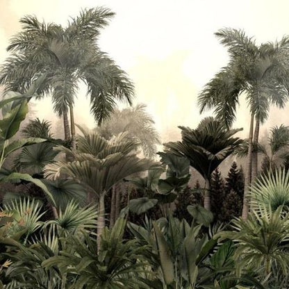 The Tropics - Mint Decoupage Paper